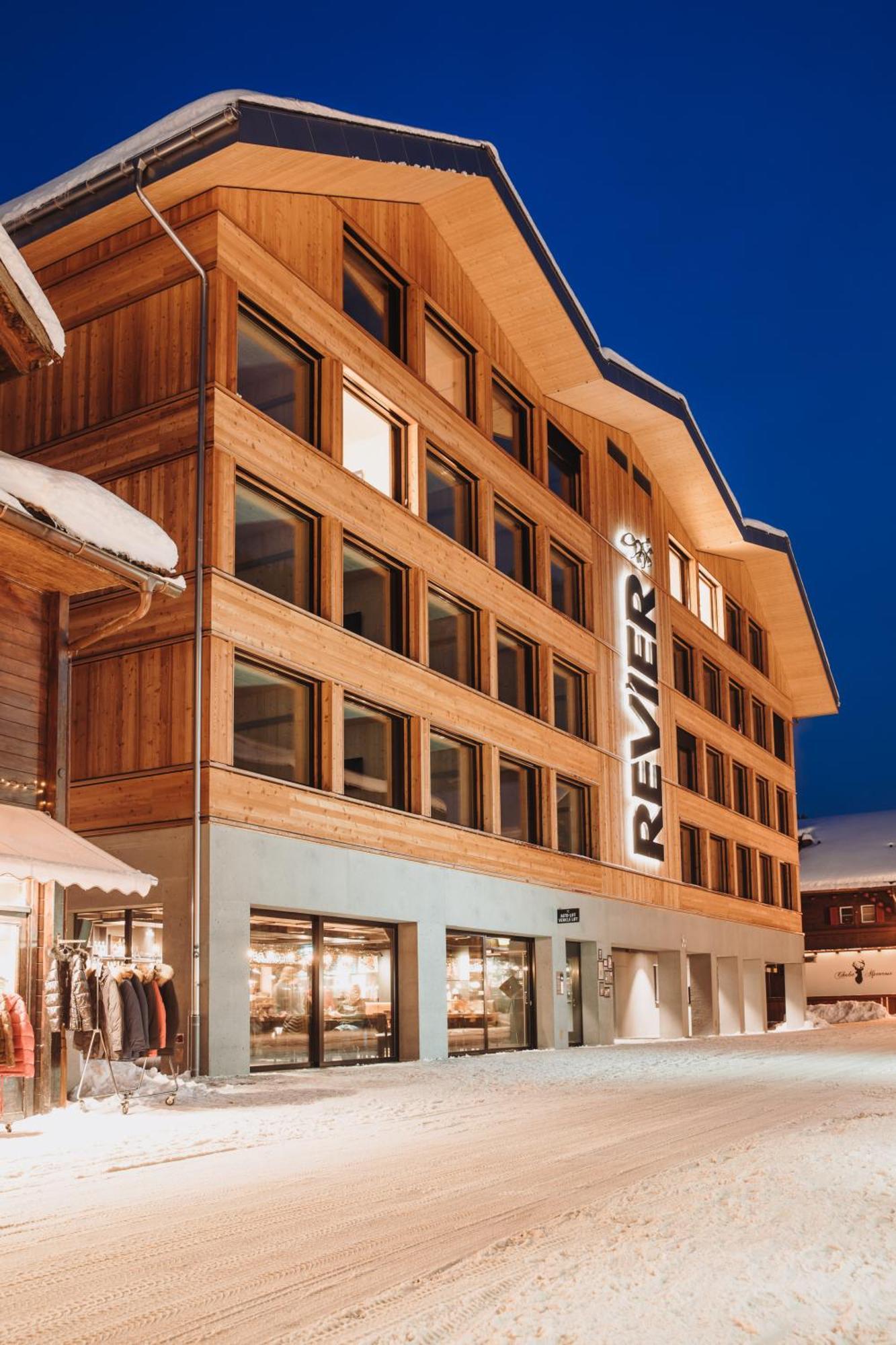 Revier Mountain Lodge Adelboden Exterior foto